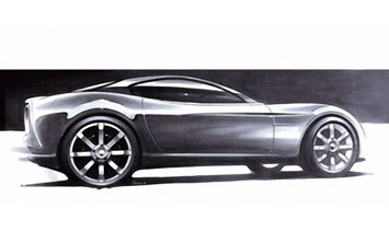Alfa 8C Competizione Design Sketch
