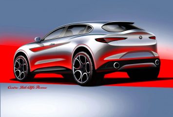 Alfa Romeo Crossover Design Sketch