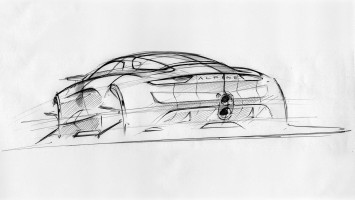 Alpine Vision Concept Design Sketch