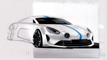 Alpine Vision Concept Design Sketch