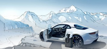 Alpine Vision Concept Design Sketch Render