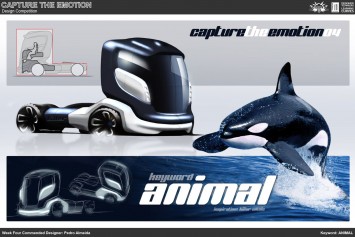 Animal Truck Concept Design Sketch by Pedro Almeida