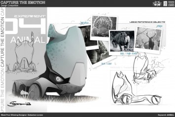 Animal Truck Concept Design Sketch by Sebastian Lorenz