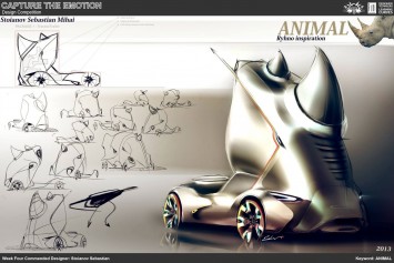 Animal Truck Concept Design Sketch by Stoianov Sebastian