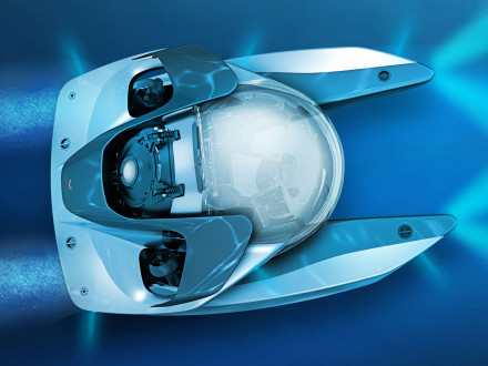 Aston Martin reveals futuristic submersible concept Project Neptune