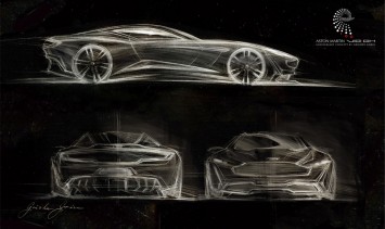 Aston Martin VIE GH Anniversary 100 Concept - Design Sketches