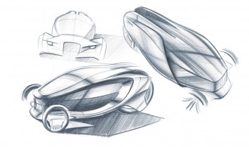 Audi 2Lip Concept Design Sketch