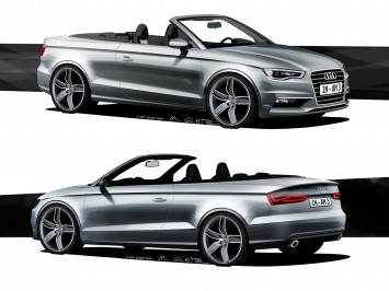 Audi A3 Cabriolet - Design Sketches