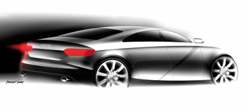 Audi A4 Design Sketch