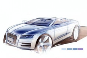 Audi A5 Cabrio design sketch