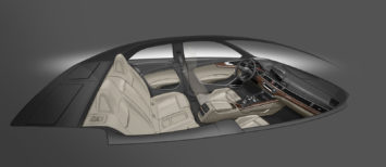 Audi A5 Coupe - Interior Design Sketch Render