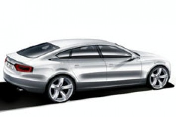 Audi A5 design sketch