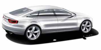 Audi A5 Sportback Design Sketch