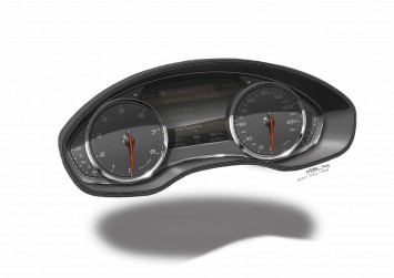 Audi A6 Instruments Design Sketch
