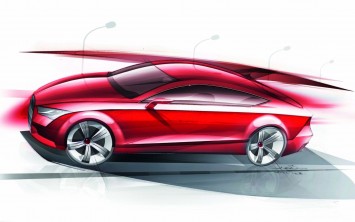 Audi A7 Sportback Design Sketch