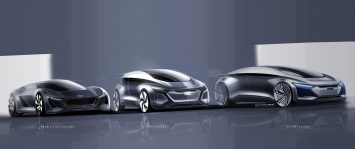 Audi AI ME Concept Cars Design Sketch Render