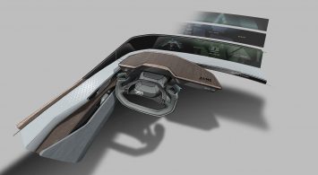 Audi AI.me Concept Interior Design Sketch Render