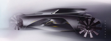 Audi Concept Design Sketch by Gaurang Nagre