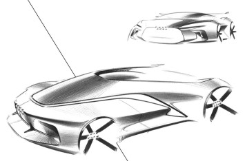 Audi Concept Design Sketch by Gaurang Nagre