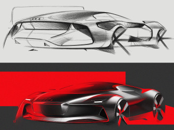 Audi Concept Design Sketches by Gaurang Nagre