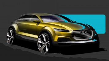 Audi Crossover Concept for Beijing 2014 - Design Sketch