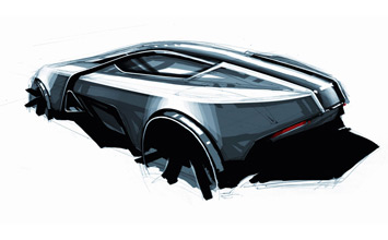 Audi Design Sketch by Niels Steinhoff