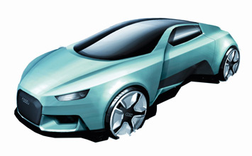 Audi Design Sketch by Niels Steinhoff