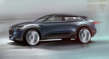 Audi e-tron quattro concept - Design Sketch