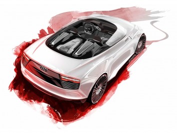 Audi e-tron Spyder Design Sketch