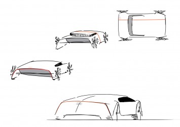 Audi GT Concept by Vanessa Woznik - Design Sketches