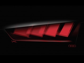 Audi Matrix OLED Technology - Design Sketch