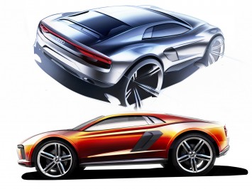 Audi Nanuk quattro Concept - Design Sketches
