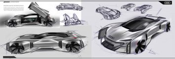 Audi Paon 2030 Concept by Lucia Lee Design Sketches