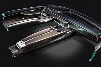 Audi Prologue Avant Concept - Interior Design Sketch