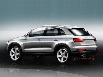 Audi Q3 Design Sketch