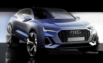 Audi Q3 Sportback Design Sketch Render