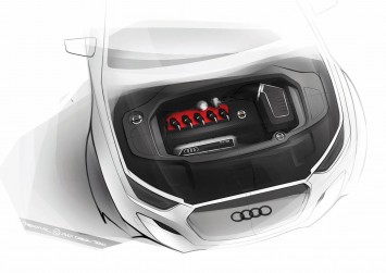 Audi Q3 Vail Engine Design Sketch