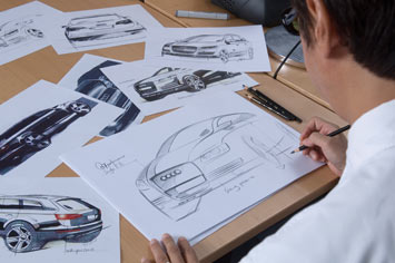 Audi Q7 Design Sketches
