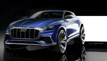Audi Q8 Concept Design Sketch