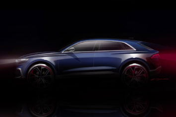 Audi Q8 e tron Concept Design Sketch