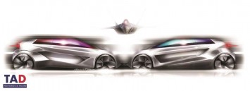 Audi R 02 Concept   Design Sketches by Amilcar Celis from TAD