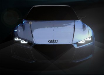 Audi Sport quattro Concept Design Sketch