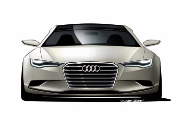 Audi Sportback Concept Design Sketch