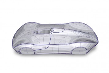 Audi Stromlinie 75 Concept - Alias 3D model