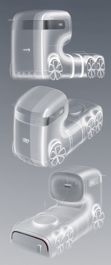 Audi Truck Concept B - Design Sketch Render