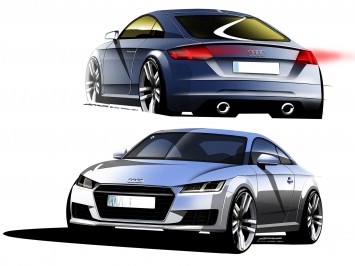 Audi TT Design Sketches