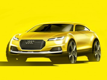 Audi TT Offroad Concept Design Sketch