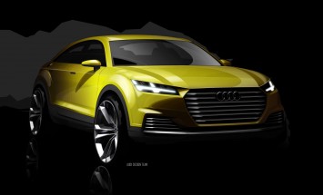 Audi TT Offroad Concept Design Sketch