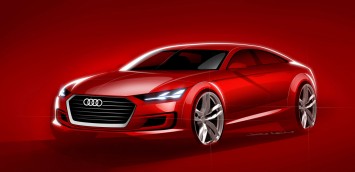 Audi TT Sportback Concept Design Sketch