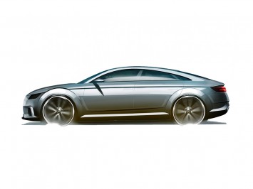 Audi TT Sportback Leaked Design Sketch
